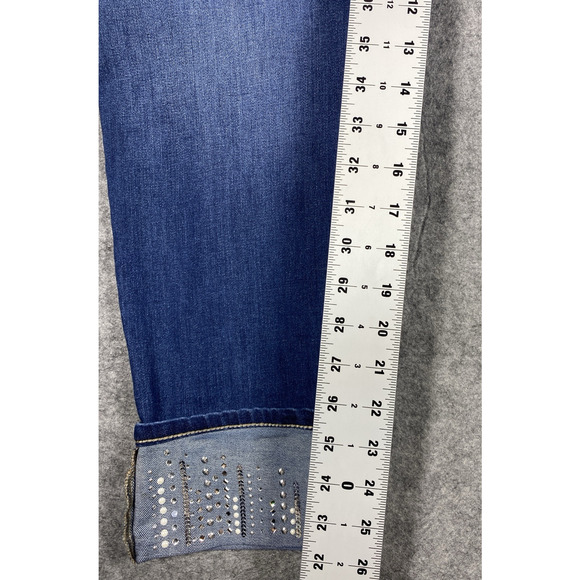 Lane Bryant Blue Ankle & Cropped Jeans - Picture 6 of 10